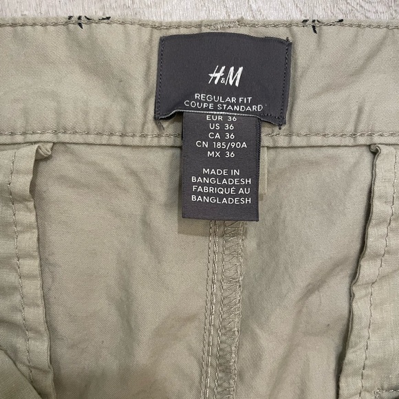 Men’s H&M Relaxed Chino Shorts - Picture 6 of 7